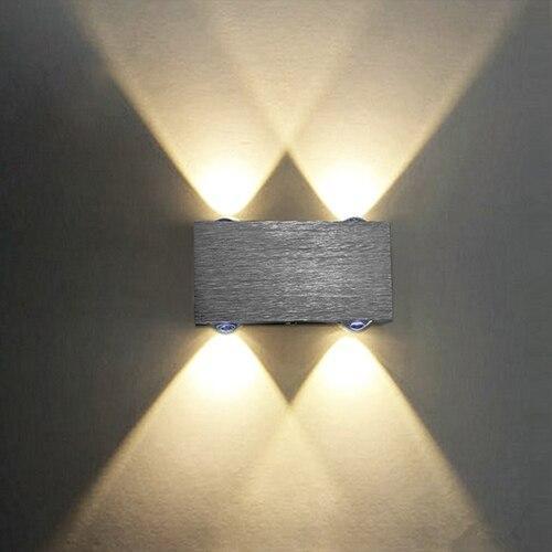 ספירה - אפליקות קיר LED מודרניות בעיצוב קוביה