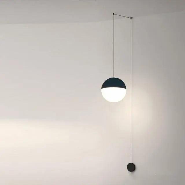 אליס - מנורה תלויה נורדית DIY מזכוכית לחדר שינה