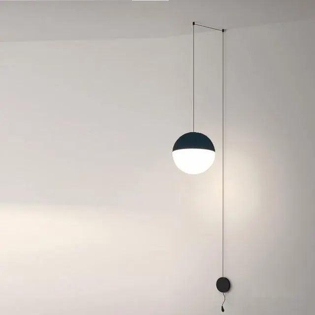 אליס - מנורה תלויה נורדית DIY מזכוכית לחדר שינה
