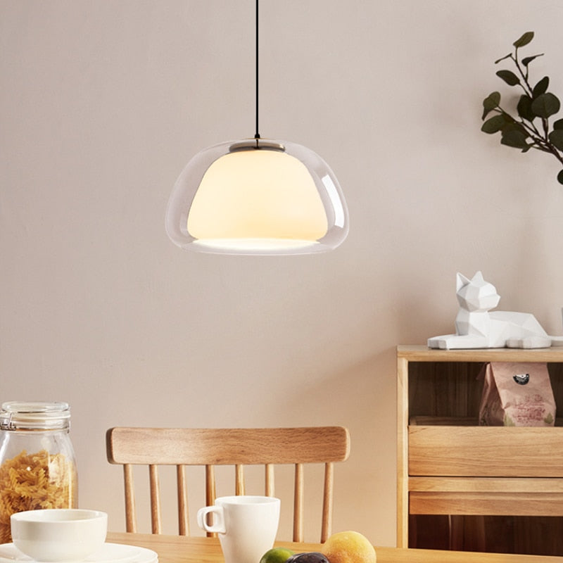 אמבה - מנורה תלויה כדור ג'לי עיצוב מודרני