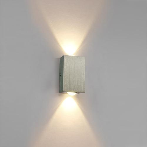 ספירה - אפליקות קיר LED מודרניות בעיצוב קוביה